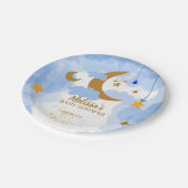 Twinkle twinkle kleine ster custom papieren bordje (Gekanteld)