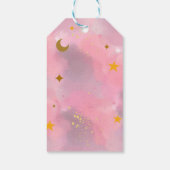 Twinkle Twinkle kleine ster dank je roze Cadeaulabel (Achterkant)