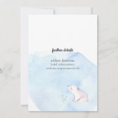 Twinkle twinkle kleine ster eerste verjaardag kaart (Achterkant)