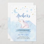 Twinkle twinkle kleine ster eerste verjaardag kaart (Voorkant / Achterkant)