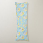 Twinkle Twinkle Kleine Ster en Olifanten Lichaamskussen (Voorkant Verticaal)