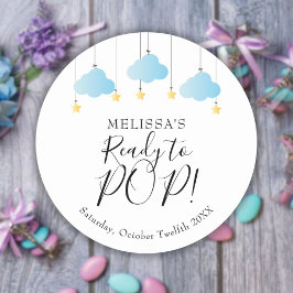 Twinkle twinkle kleine ster klaar om te barsten Jo Ronde Sticker