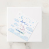 Twinkle twinkle kleine ster label, 1e verjaardag bedankjes labels (In situ)