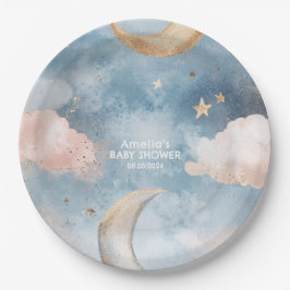 Twinkle twinkle kleine ster Schattige Baby shower Papieren Bordje