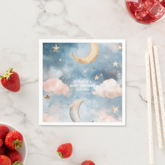 Twinkle twinkle kleine ster Schattige Baby shower Servet (Insitu)