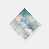 Twinkle twinkle kleine ster Schattige Baby shower Servet (Hoek)