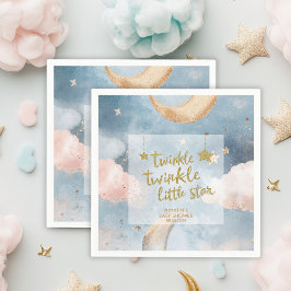 Twinkle twinkle kleine ster Schattige Baby shower Servet