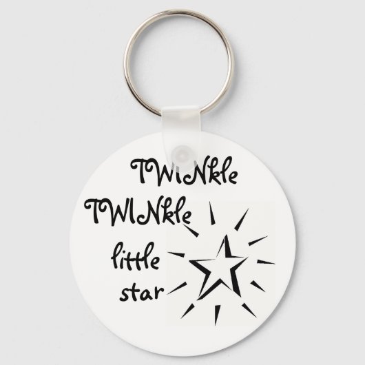 TWINkle TWINkle kleine ster Sleutelhanger (Voorkant)