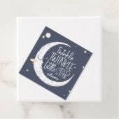 Twinkle, twinkle kleine ster verjaardagsfeestje la bedankjes labels (In situ)