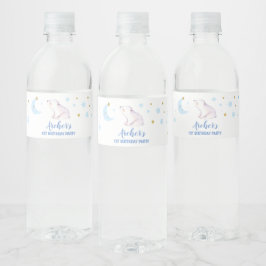 Twinkle twinkle kleine ster waterfles etiket