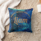 Twinkle twinkle kleine sterren Aangepast kussen (Deken)