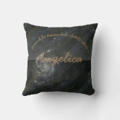 Twinkle twinkle kleine sterren Aangepast kussen (Achterkant)