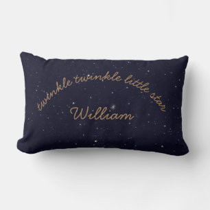Twinkle twinkle kleine sterren Lumbar Cushion Kussen