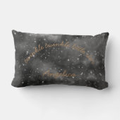 Twinkle twinkle kleine sterren Lumbar Cushion Kussen (Achterkant)