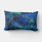 Twinkle twinkle kleine sterren Lumbar Cushion Kussen (Achterkant)