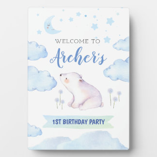 Twinkle twinkle, kleine sterrenverjaarteken fotoplaat