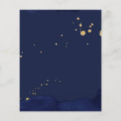 Twinkle twinkle kleine teddybeer baby shower (Achterkant)