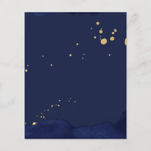 Twinkle twinkle kleine teddybeer baby shower (Achterkant)