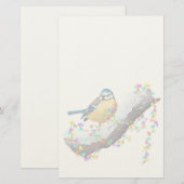 Twinkle Twinkle Kleine Tit Briefpapier (Voorkant / Achterkant)