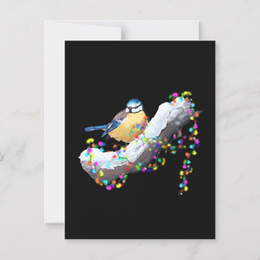 Twinkle Twinkle Kleine Tit Magnetische Uitnodiging (Voorkant)