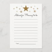 Twinkle Twinkle Little Advice Kaarten (Voorkant)