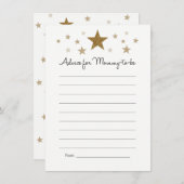 Twinkle Twinkle Little Advice Kaarten (Voorkant / Achterkant)