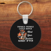 Twinkle Twinkle Little Snitch Mind Your Business N Sleutelhanger (Voorkant)