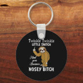 Twinkle Twinkle Little Snitch Mind Your Business N Sleutelhanger (Voorkant)