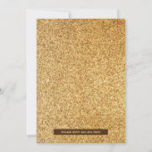 Twinkle Twinkle Little Star 1st Birthday Party Kaart (Achterkant)