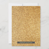 Twinkle Twinkle Little Star 1st Birthday Party Kaart (Achterkant)