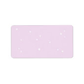 Twinkle Twinkle Little Star Adreslabel Etiket (Voorkant)