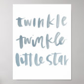 Twinkle, Twinkle Little Star Art Print (Voorkant)
