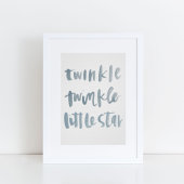 Twinkle, Twinkle Little Star Art Print