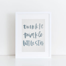Twinkle, Twinkle Little Star Art Print