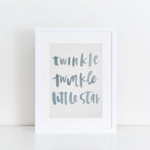 Twinkle, Twinkle Little Star Art Print