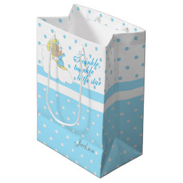 Twinkle, Twinkle Little Star - Baby Blue Medium Cadeauzakje