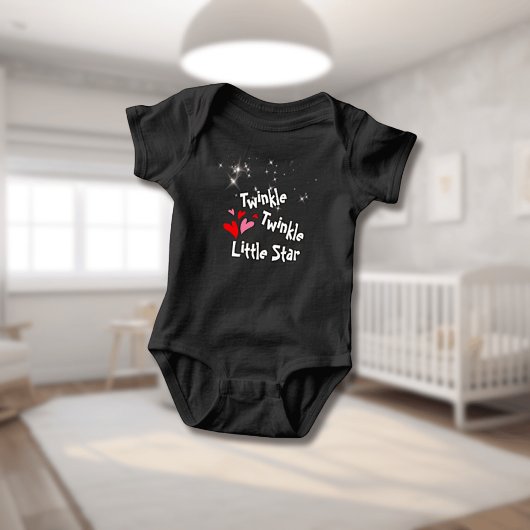 Twinkle, Twinkle Little Star Baby Bodypakje Romper