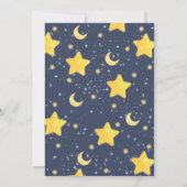 Twinkle Twinkle Little Star Baby Jongen Baby Showe Kaart (Achterkant)