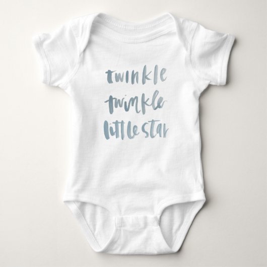 Twinkle, Twinkle Little Star Baby Jumpsuit Romper (Voorkant)
