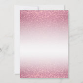 Twinkle Twinkle Little Star - Baby Meisje Douche Kaart (Achterkant)