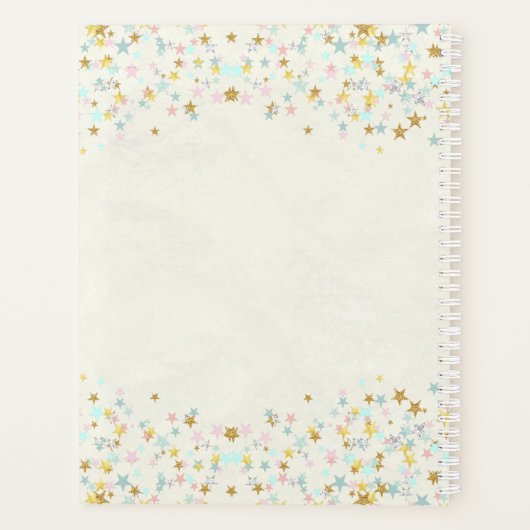 Twinkle Twinkle Little Star Baby Planner (Achterkant)