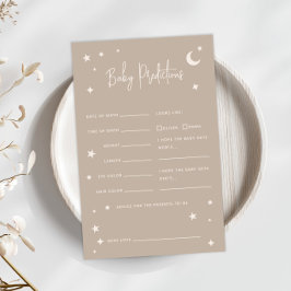 Twinkle Twinkle Little Star Baby Predictions Game