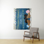 Twinkle Twinkle Little Star Baby Shower Achtergron Wandkleed (In situ)