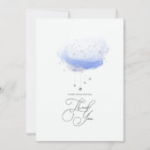 Twinkle Twinkle Little Star Baby shower Bedankkaart (Voorkant)