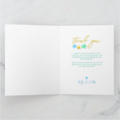 Twinkle Twinkle Little Star Baby shower Bedankt (Binnen)