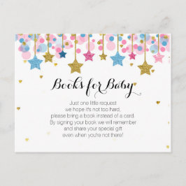 Twinkle Twinkle Little Star Baby shower Boeken Briefkaart