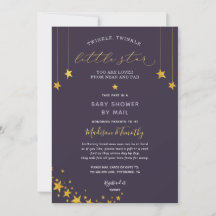 Twinkle Twinkle Little Star Baby shower by Mail