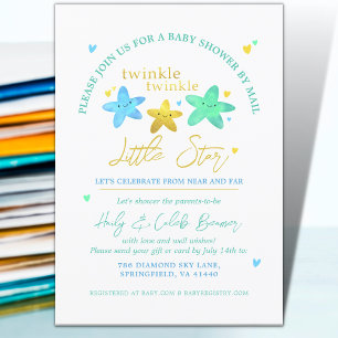 Twinkle Twinkle Little Star Baby shower by Mail Kaart