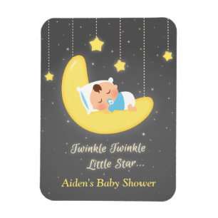 Twinkle Twinkle Little Star Baby shower Favors Magneet