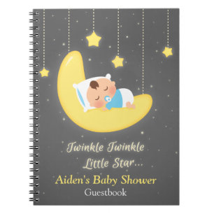 Twinkle Twinkle Little Star Baby Shower Gastenboek Notitieboek